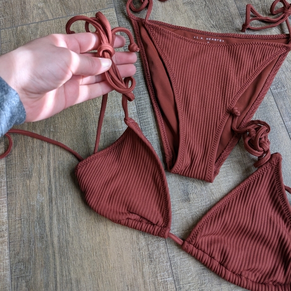 Pacsun LA hearts ribbed bikini - Picture 4 of 7